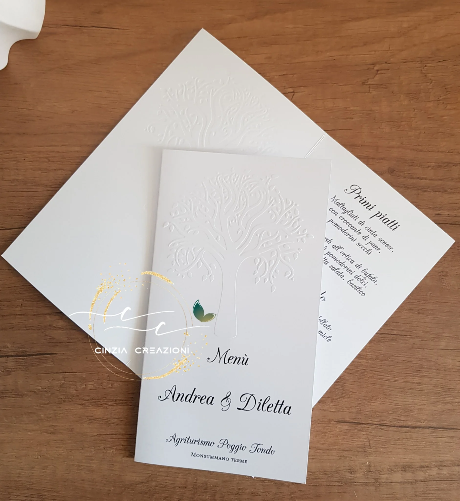 menu ristorante nozze albero della vita - immagine 3
