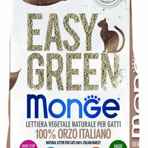 Monge Easy Green Orzo – Lettiera per Gatti – Pack 2 pezzi