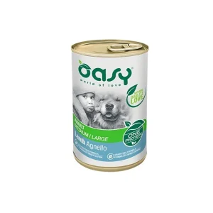OASY Wet Dog ONE – AGNELLO Lattina gr 400 6 lattine