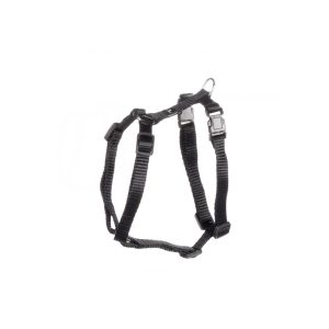 PETTORINA AD H ZIGGI NERO M 45-65CM 20MM