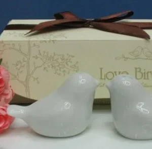 Set Sale E Pepe Uccellini In Porcellana