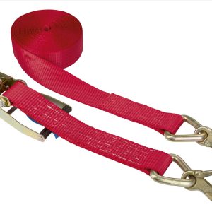 Cinghia di fissaggio con arresto con gancio triangolare e anello triangolare