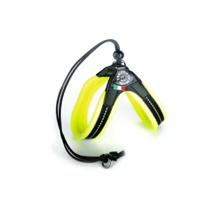 PETTORINA MORBIDOSI PILE CON LACCIO MIS. 2 GIALLA